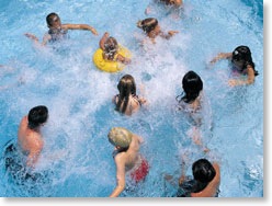 Olympic ‘bounce’ brings kids flocking to pools